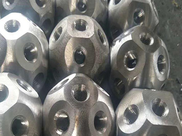 崇文螺栓球网架杆件制作